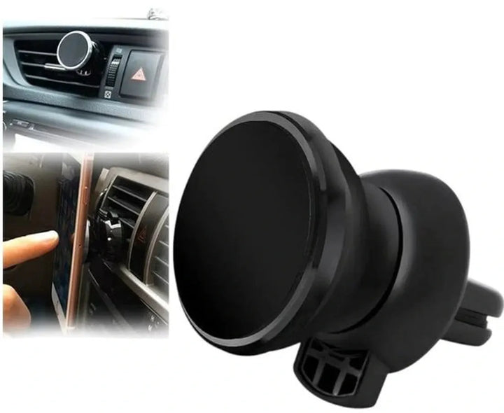Telefoonhouder auto – Magnetisch – Ventilatierooster montage – Sterke magneet – Zwart-Telefoonhouders-Ilumina Benelux