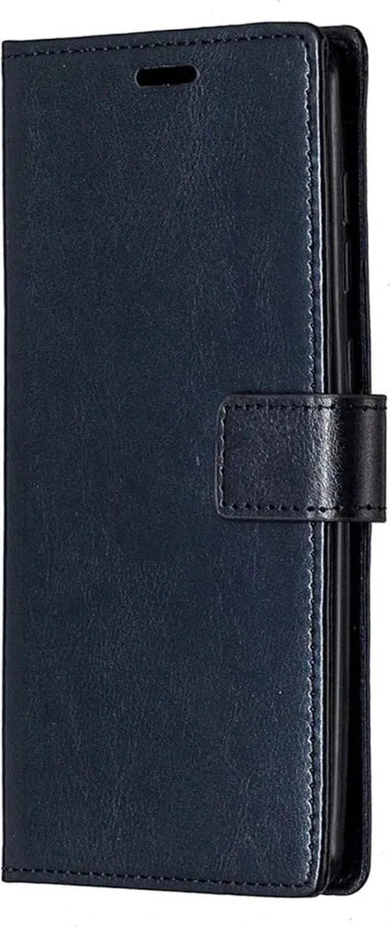 Motorola Moto G10/G20/G30 Hoesjes – Portemonnee Book Case – Pasjeshouder – 2x Screenprotector – Zwart-Ilumina Benelux