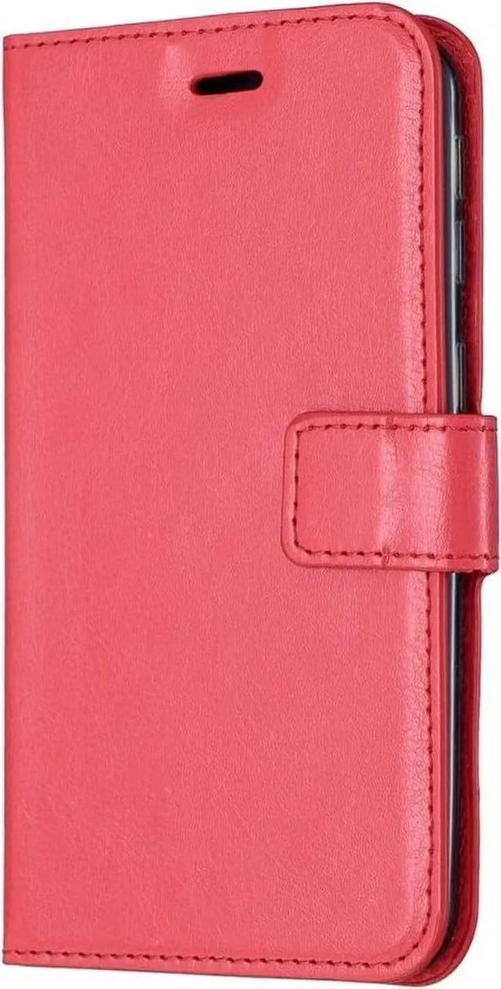iPhone 6/6S Hoesjes – Portemonnee Book Case – Pasjeshouder – Magneetsluiting – Rood-Ilumina Benelux