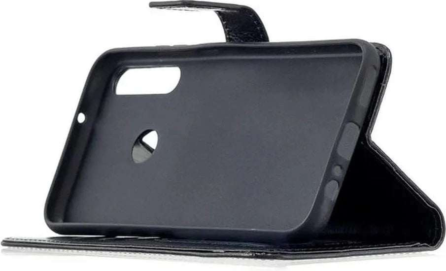 Huawei P40 Lite E 2020 Hoesjes – Portemonnee Book Case – Pasjeshouder – Magneetsluiting – Roségoud-Ilumina Benelux