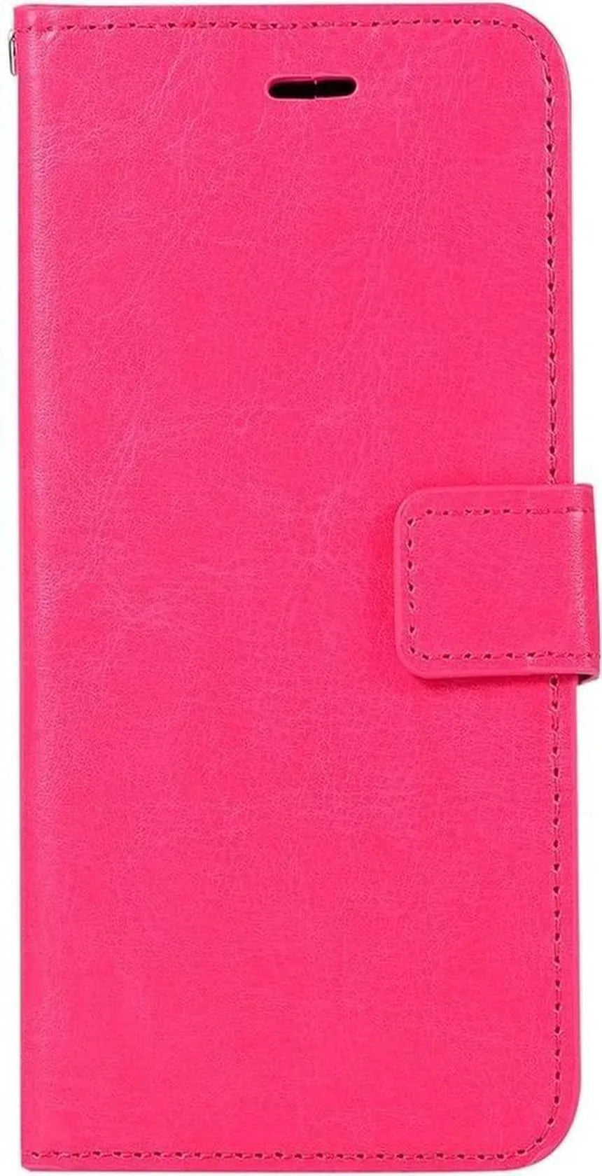 iPhone X / XS Hoesjes – Portemonnee Book Case – Pasjeshouder – Magneetsluiting – Roze-Ilumina Benelux