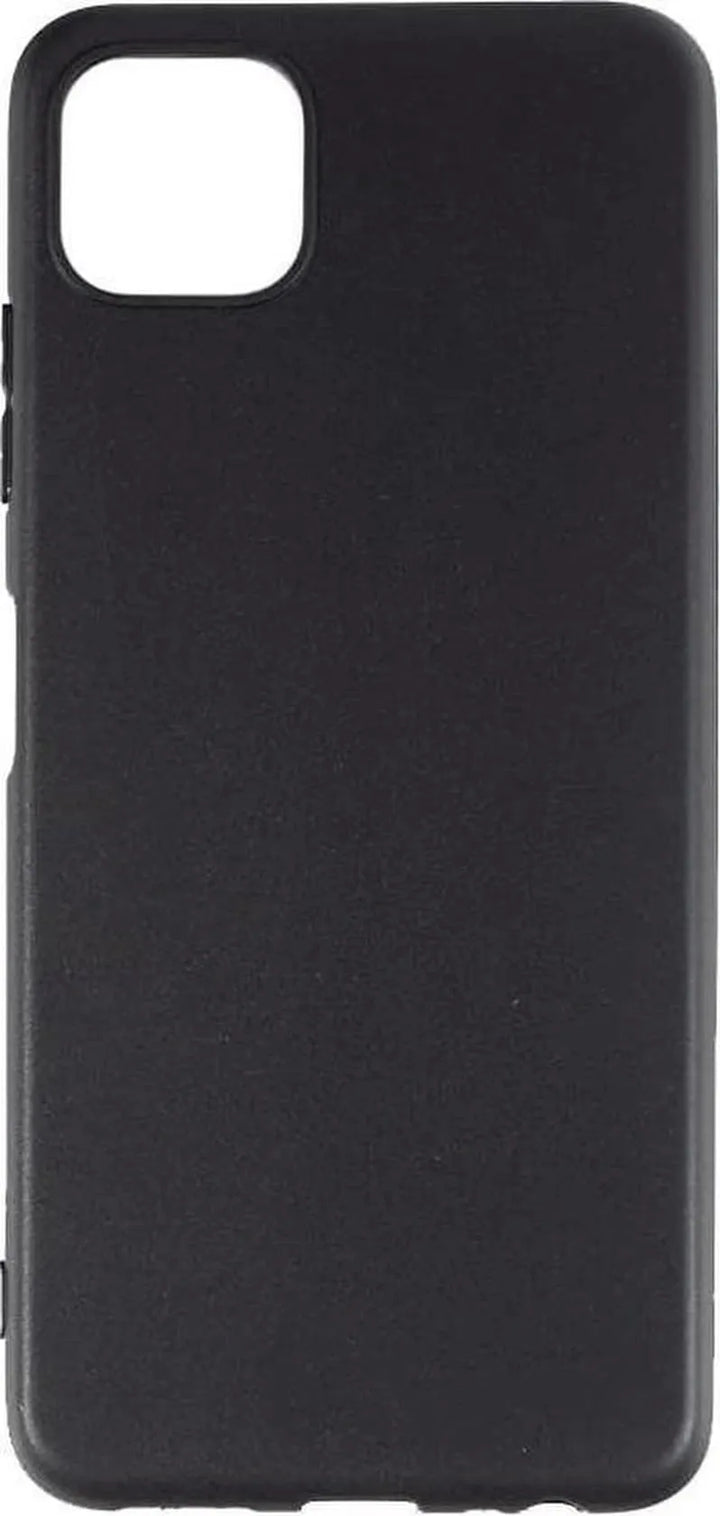 Samsung Galaxy A22 5G Hoesjes – Siliconen Backcover – Flexibel – Schokbestendig – Zwart-Ilumina Benelux