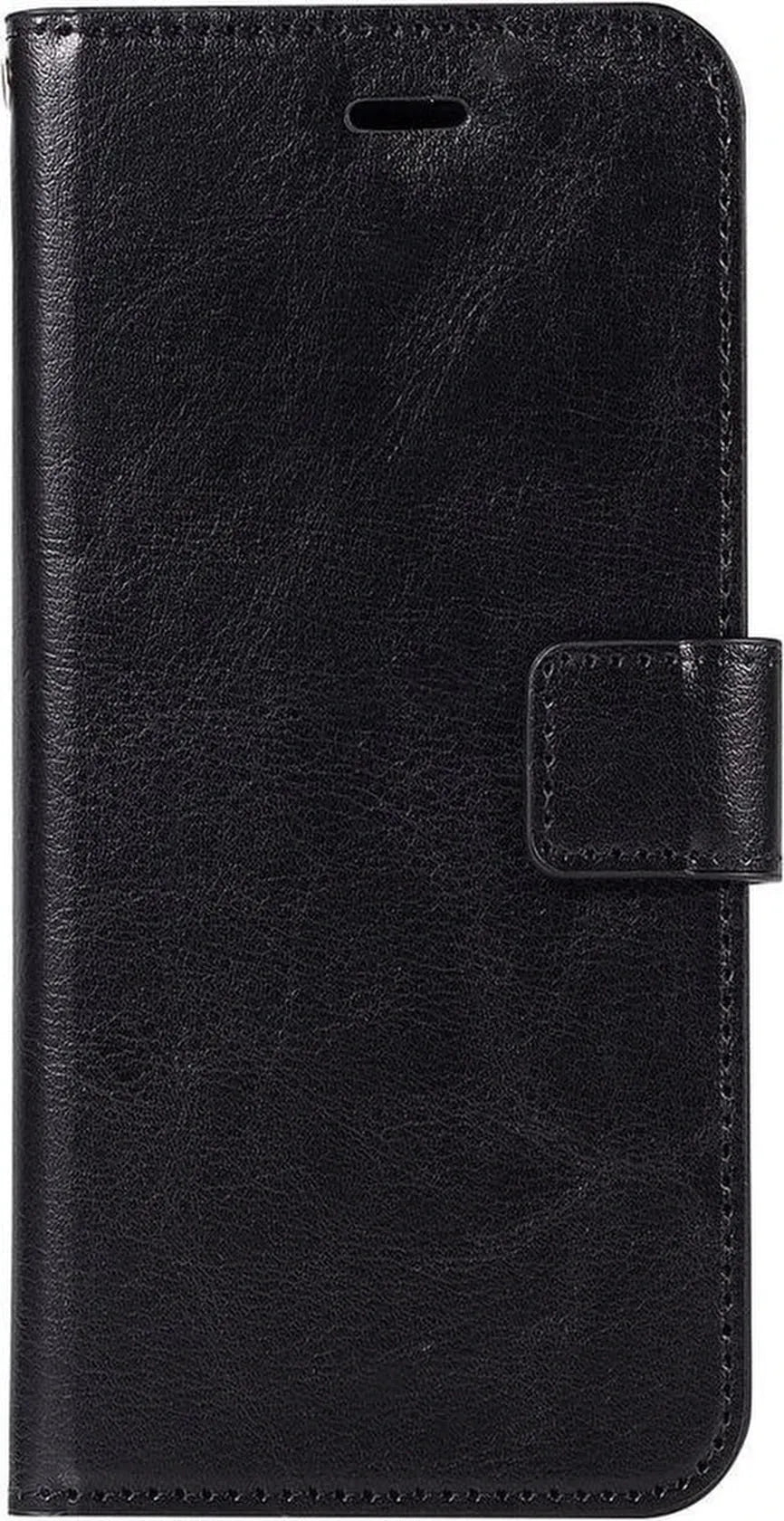iPhone XR Hoesjes – Portemonnee Book Case – Pasjeshouder – Magneetsluiting – Zwart-Ilumina Benelux