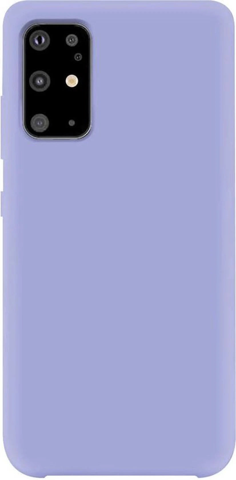 Liquid Silicone hoesje Geschikt voor: Samsung Galaxy S20 Soft Touch Flexible - Paars