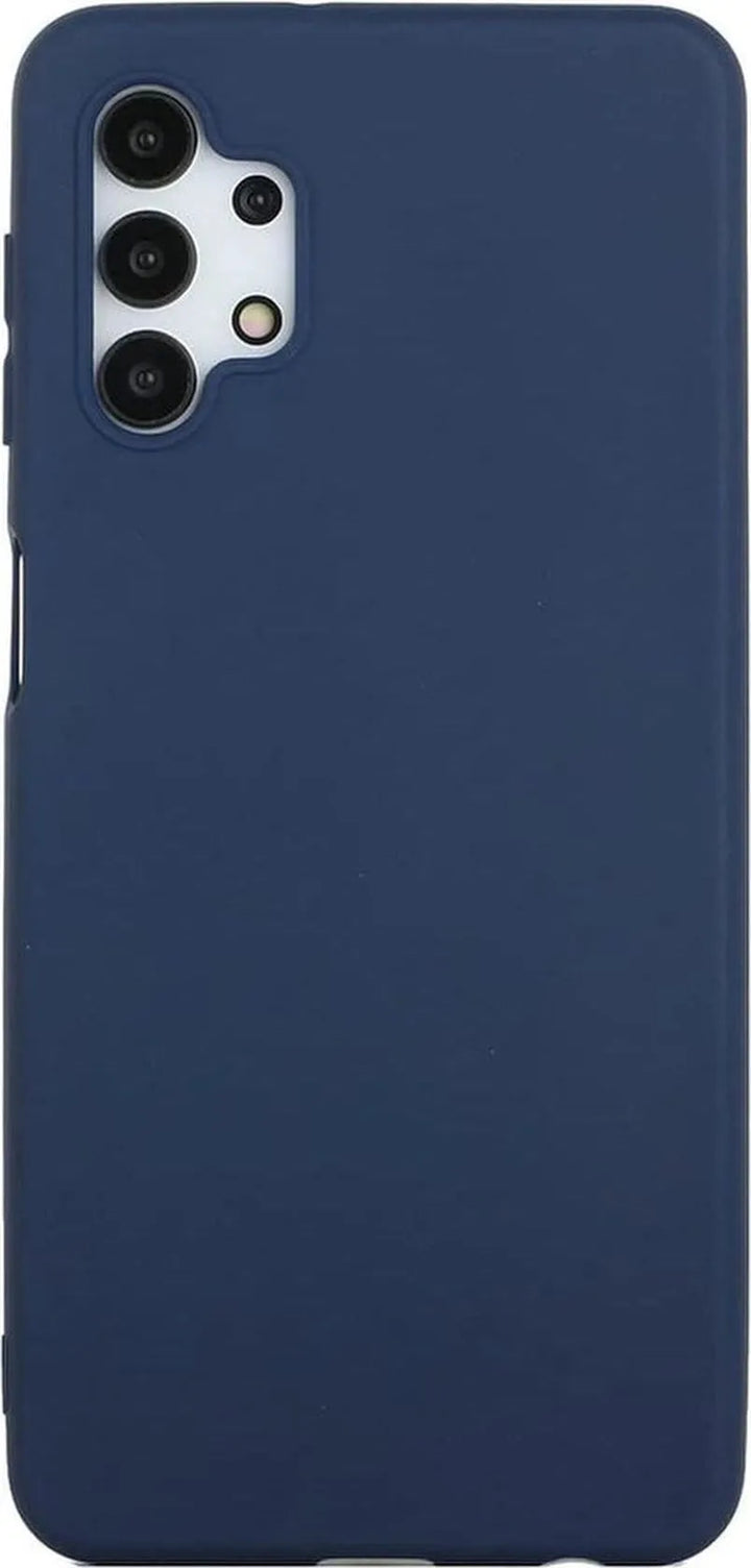 Samsung Galaxy A32 5G Hoesjes – Liquid Siliconen Backcover – Soft Touch – Flexibel – Oxford Blauw-Ilumina Benelux