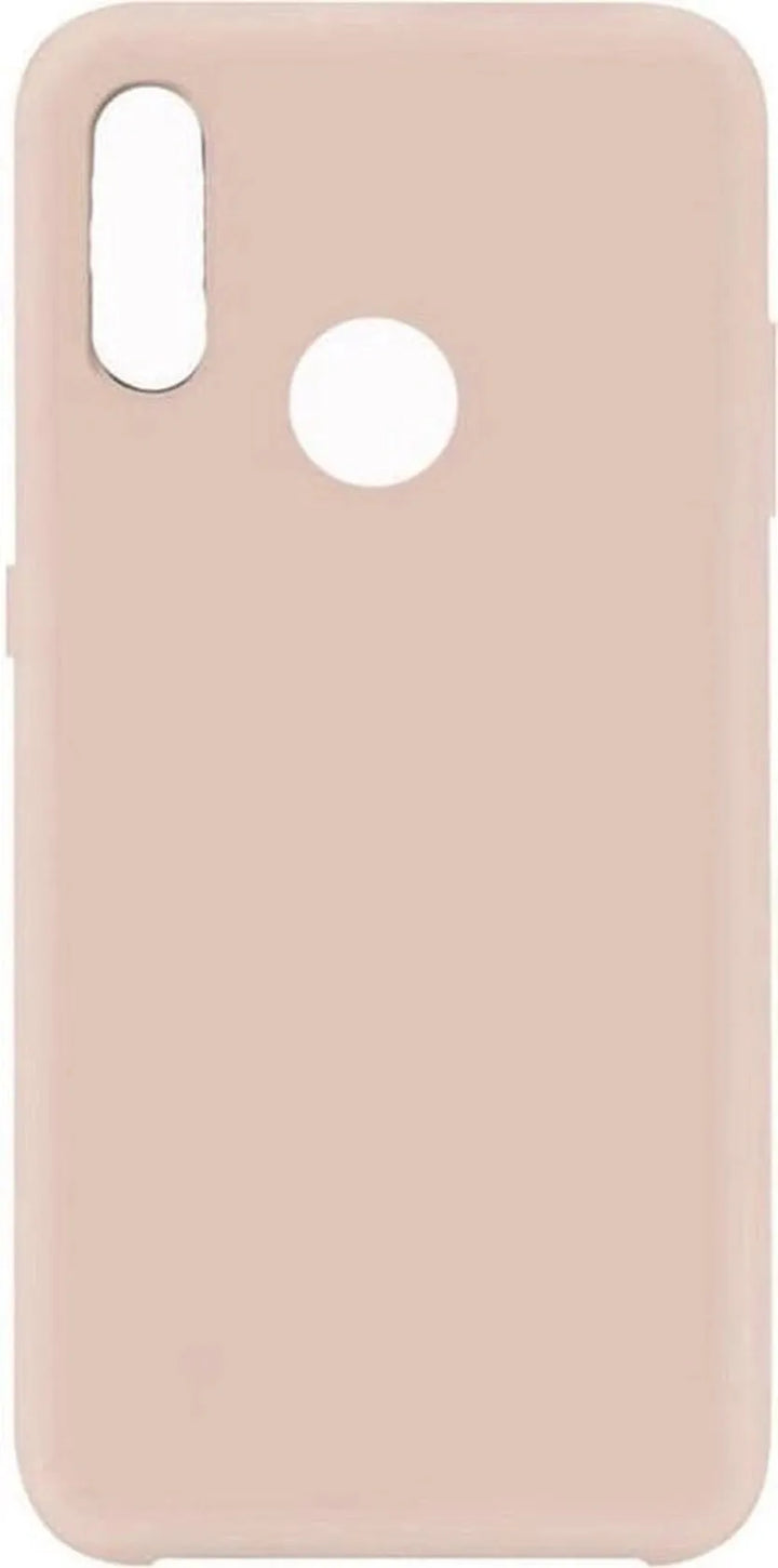 Samsung Galaxy A20S Hoesjes – Liquid Siliconen Backcover – Soft Touch Flexibel – Zandpoeder-Ilumina Benelux