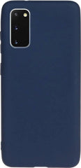 Liquid Silicone hoesje Geschikt voor: Samsung Galaxy S20 Soft Touch Flexible - Oxford Blauw