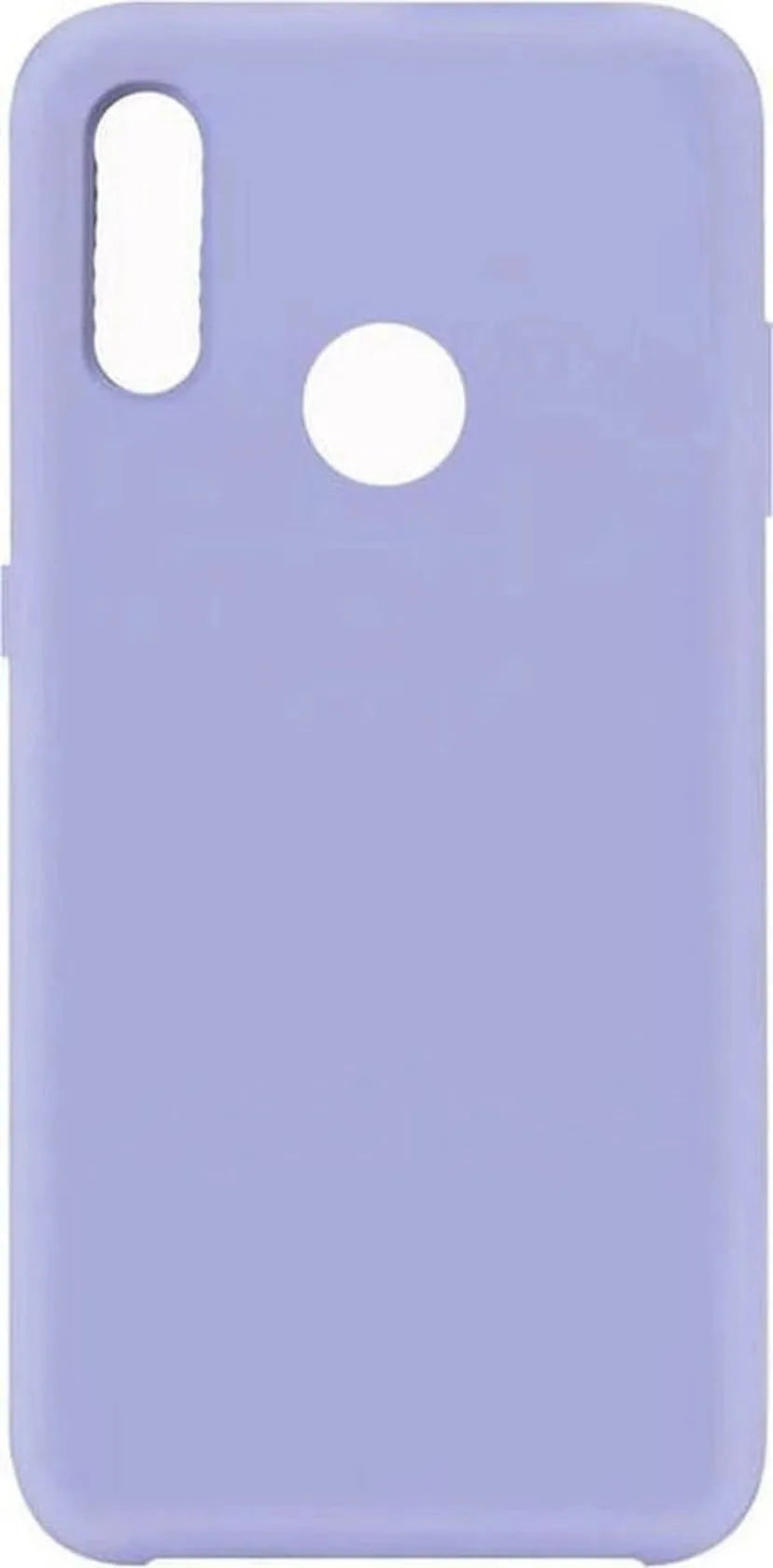 Samsung Galaxy A20S Hoesjes – Liquid Siliconen Backcover – Soft Touch – Flexibel – Paars-Ilumina Benelux