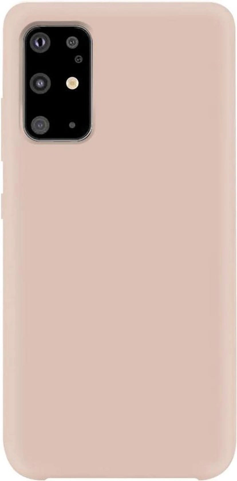 Liquid Silicone hoesje Geschikt voor: Samsung Galaxy Note 10 Lite 2020 Soft Touch Flexible - Zand poeder