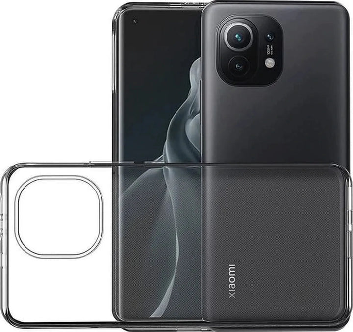 Xiaomi Mi 11 Hoesjes – Siliconen Backcover – Transparant – Soft TPU – Schokbestendig-Ilumina Benelux