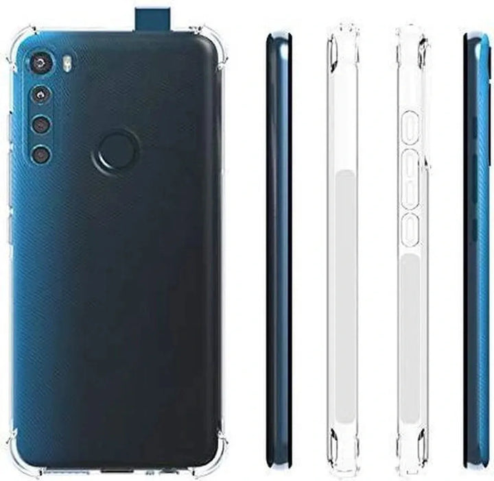 Motorola Moto One Fusion Plus Hoesjes – Soft TPU Siliconen Backcover – Schokbestendig – Transparant-Ilumina Benelux