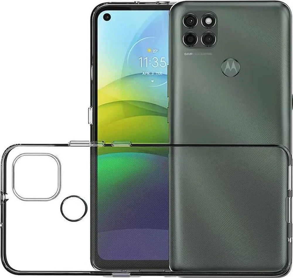 Motorola Moto G9 Power Hoesjes – Siliconen Backcover – Transparant – Flexibel – Schokbestendig-Ilumina Benelux