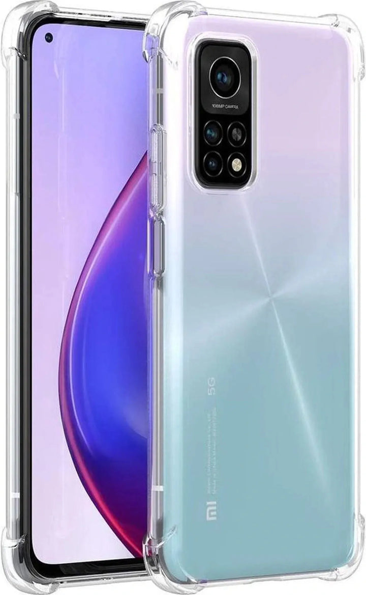 Xiaomi Mi 10T / 10T Pro 5G Hoesjes – Soft TPU Siliconen Backcover – Schokbestendig – Transparant-Ilumina Benelux