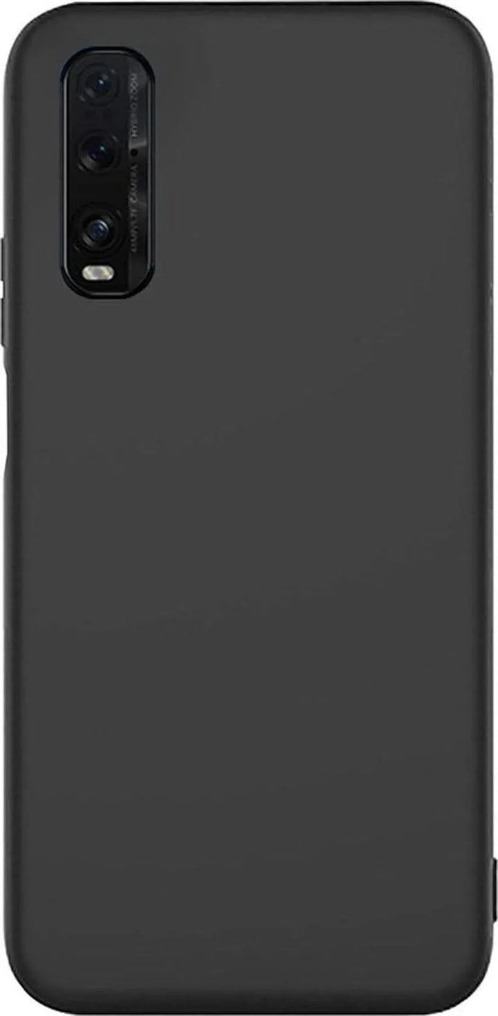 OPPO Find X2 Lite Hoesjes – Siliconen Backcover – Soft Silicone – Schokbestendig – Zwart-Ilumina Benelux