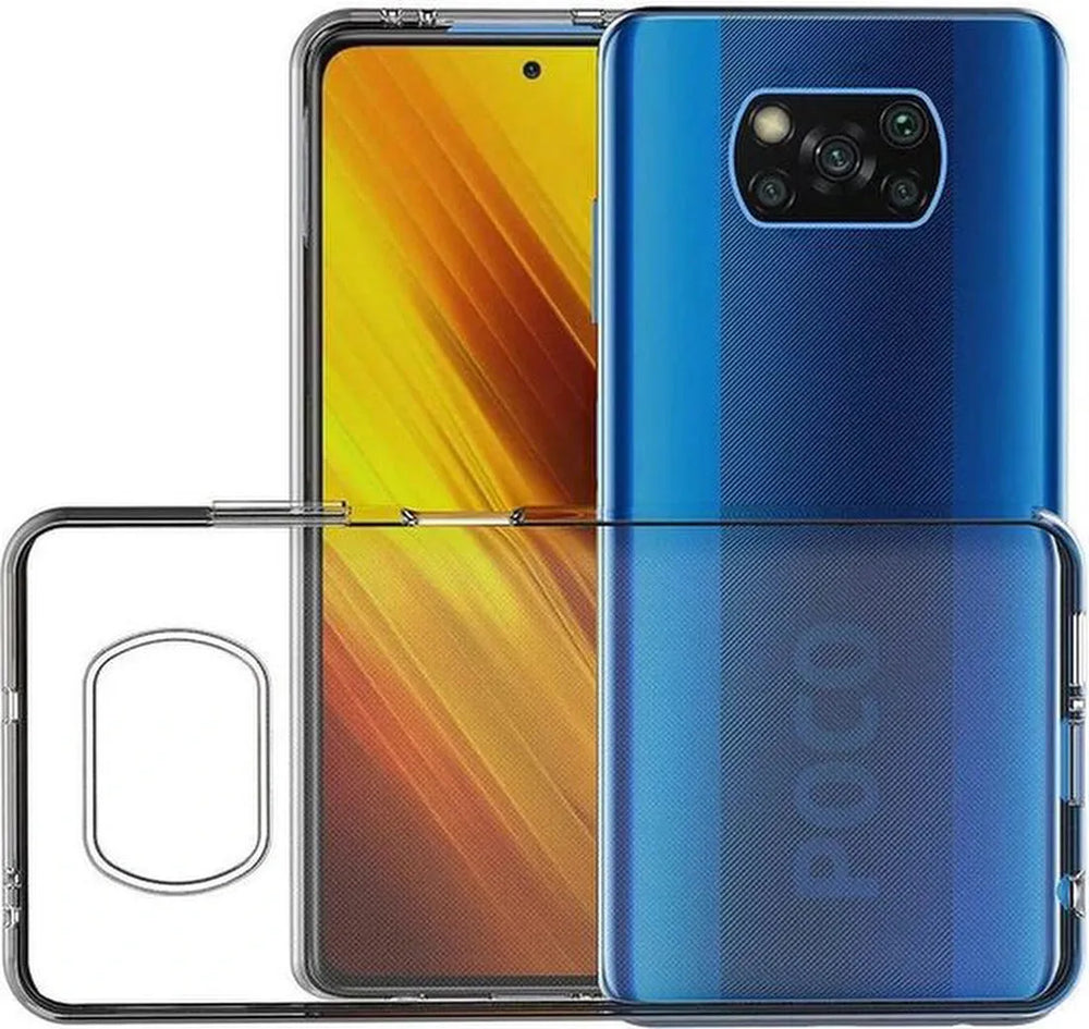 Xiaomi Poco X3 / X3 Pro Hoesjes – Siliconen Backcover – Schokbestendig – Transparant-Ilumina Benelux