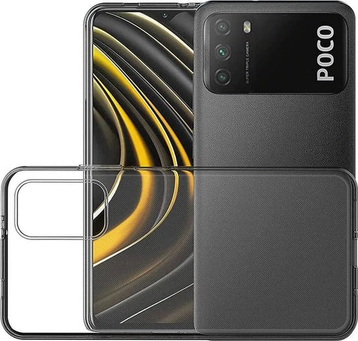 Xiaomi Poco M3 Hoesjes – Xiaomi Redmi 9T – Siliconen Backcover – Schokbestendig – Transparant-Ilumina Benelux