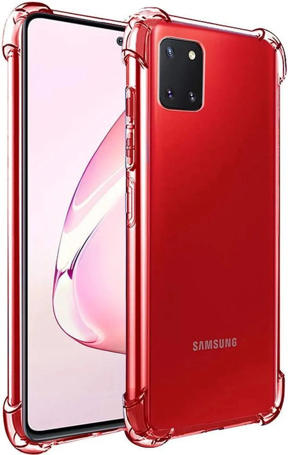 Samsung Galaxy Note 10 Lite Hoesjes – Siliconen Backcover – Schokbestendig – Flexibel – Transparant-Ilumina Benelux