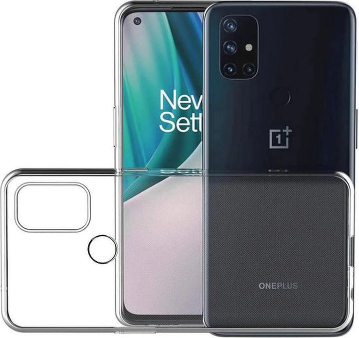 OnePlus Nord N10 Hoesjes – Siliconen Backcover – Transparant – Soft Silicone – Schokbestendig-Ilumina Benelux