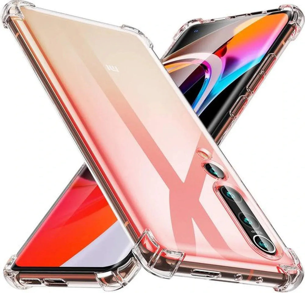 Xiaomi Mi 10 Hoesjes – Soft TPU Siliconen Backcover – Schokbestendig – Transparant-Ilumina Benelux