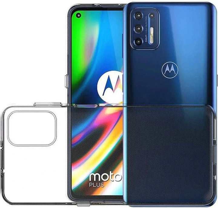 Motorola Moto G9 Plus Hoesjes – Siliconen Backcover – Transparant – Flexibel – Anti Kras-Ilumina Benelux