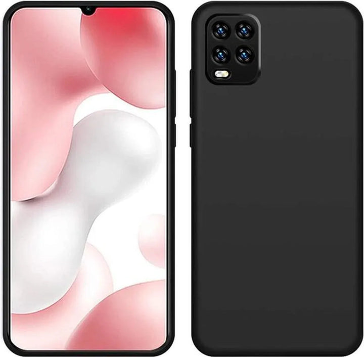 Xiaomi Mi 10 Lite Hoesjes – Siliconen Backcover – Soft Silicone – Schokbestendig – Zwart-Ilumina Benelux