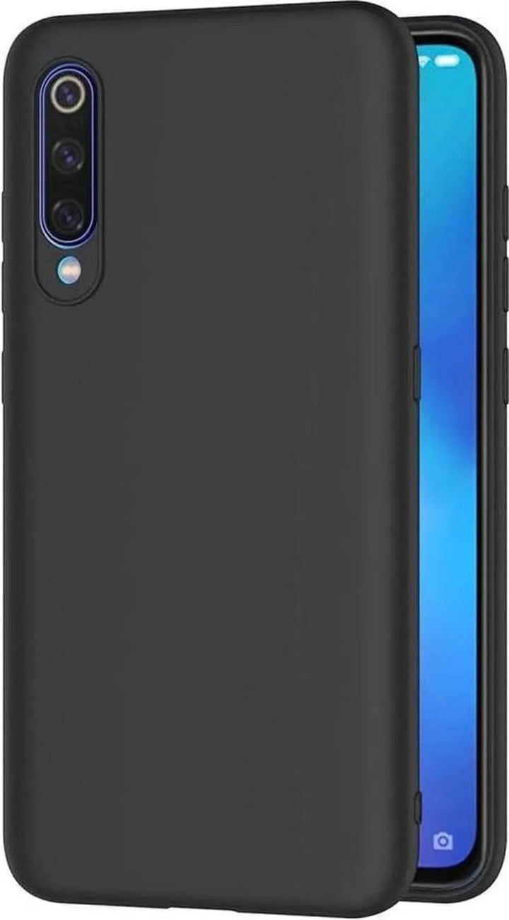 Xiaomi Mi 9 Hoesjes – Siliconen Backcover – 2x Screenprotector Gehard Glas – Anti Kras – Zwart-Ilumina Benelux