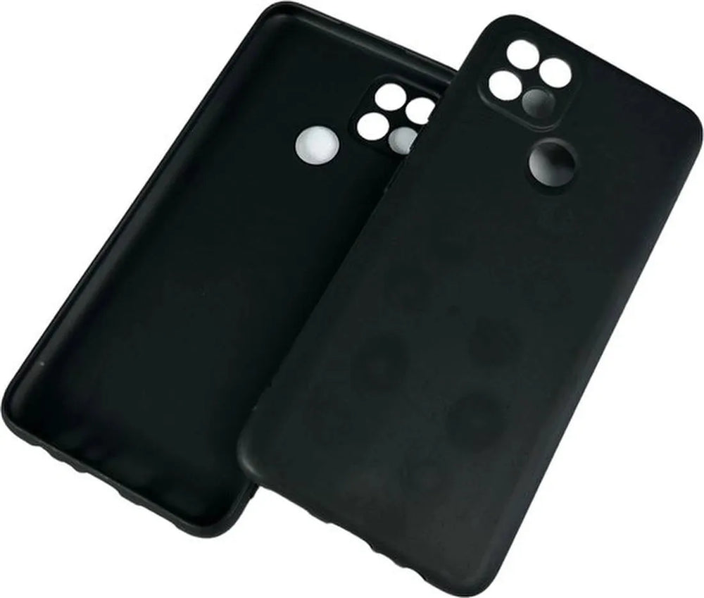 Oppo A15/A15s Hoesjes – Siliconen Backcover – Soft Silicone – Schokbestendig – Zwart-Ilumina Benelux
