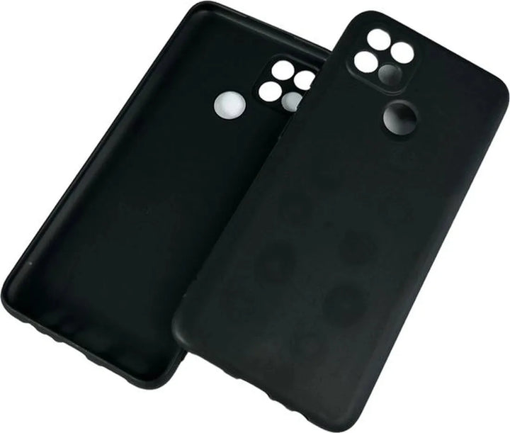 Oppo A15/A15s Hoesjes – Siliconen Backcover – Soft Silicone – Schokbestendig – Zwart-Ilumina Benelux