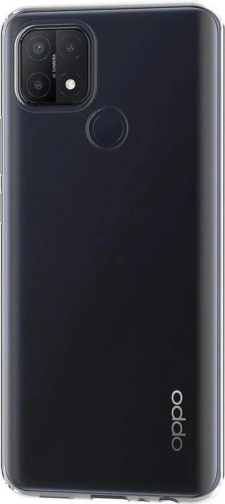 Oppo A15 Hoesjes – Transparante Siliconen Backcover – 2 Pack Screenprotector – Gehard Glas-Ilumina Benelux