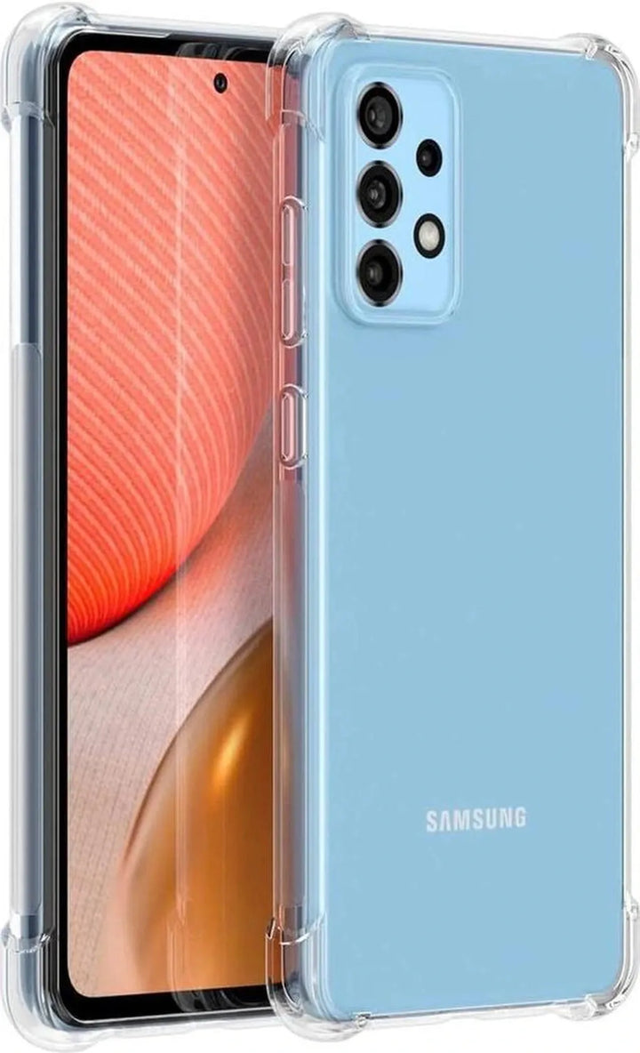 Samsung Galaxy A52/A52s Hoesjes – Transparante Siliconen Backcover – Flexibel – Schokbestendig-Ilumina Benelux