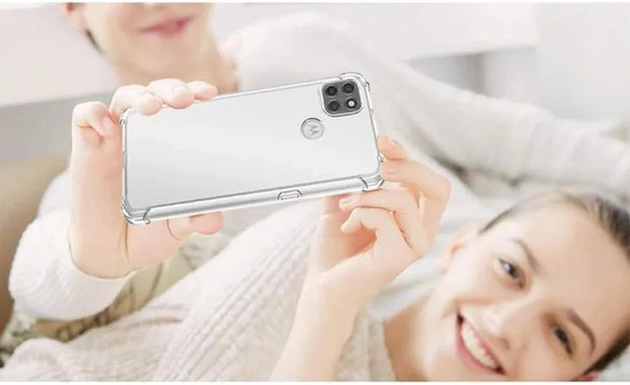 Motorola Moto G9 Power Hoesjes – Siliconen Backcover – Schokbestendig – 2x Screenprotector – Transparant-Ilumina Benelux