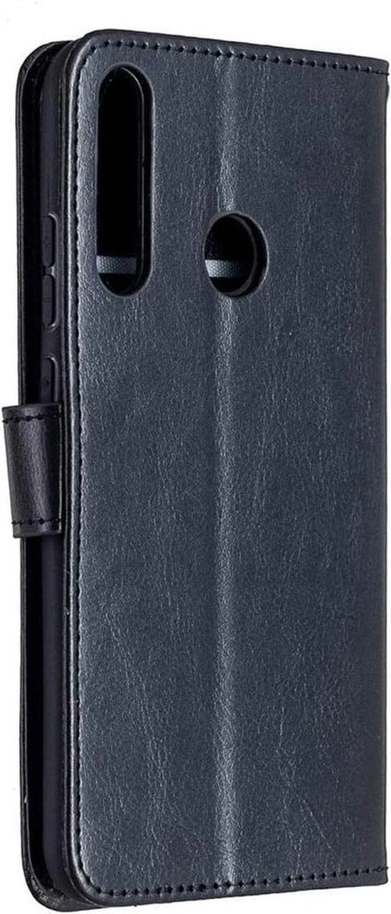 Portemonnee Book Case Hoesje Geschikt voor: Motorola Moto E6S & Moto E6+ - zwart