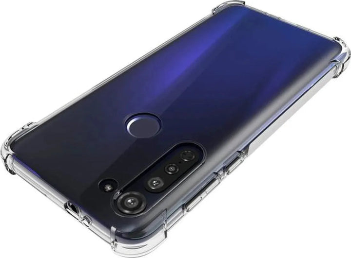 Motorola Moto G8 Power Hoesjes – Siliconen Backcover – Schokbestendig – Incl. 2 Screenprotectors – Transparant-Ilumina Benelux