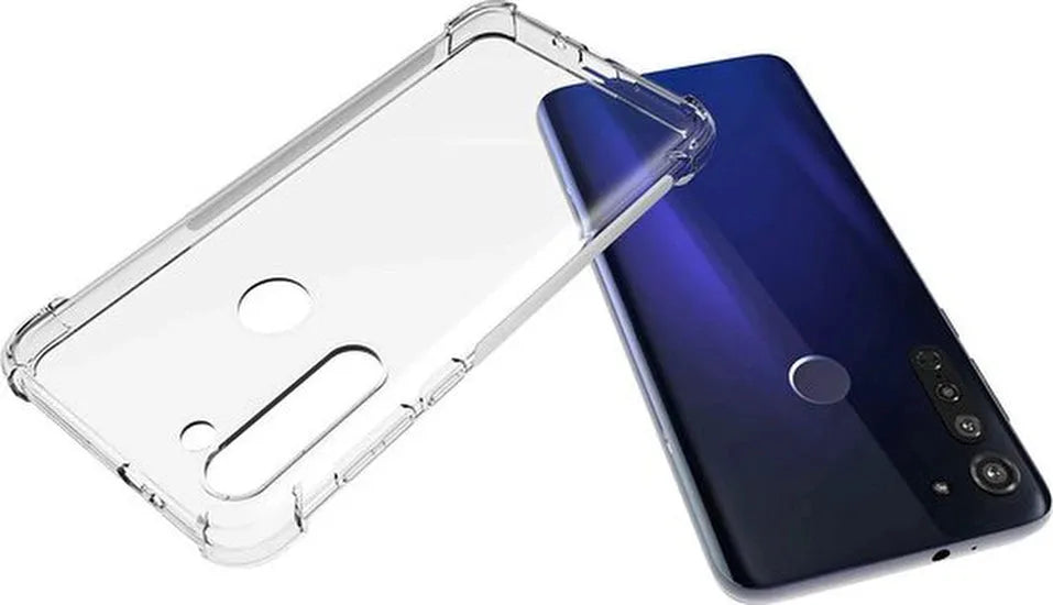 Motorola Moto G8 Power Hoesjes – Siliconen Backcover – Schokbestendig – Incl. 2 Screenprotectors – Transparant-Ilumina Benelux