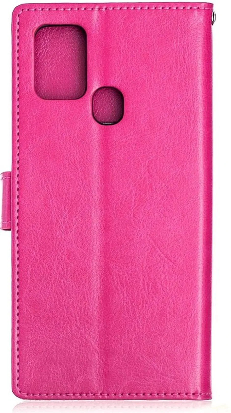 Motorola Moto G 5G Hoesjes – Portemonnee Book Case – Pasjeshouder – 2x Screenprotector – Roze-Ilumina Benelux