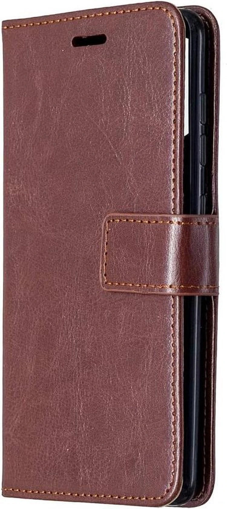 Samsung Galaxy Note 20 Hoesjes – Portemonnee Book Case – Pasjeshouder – Magneetsluiting – Bruin