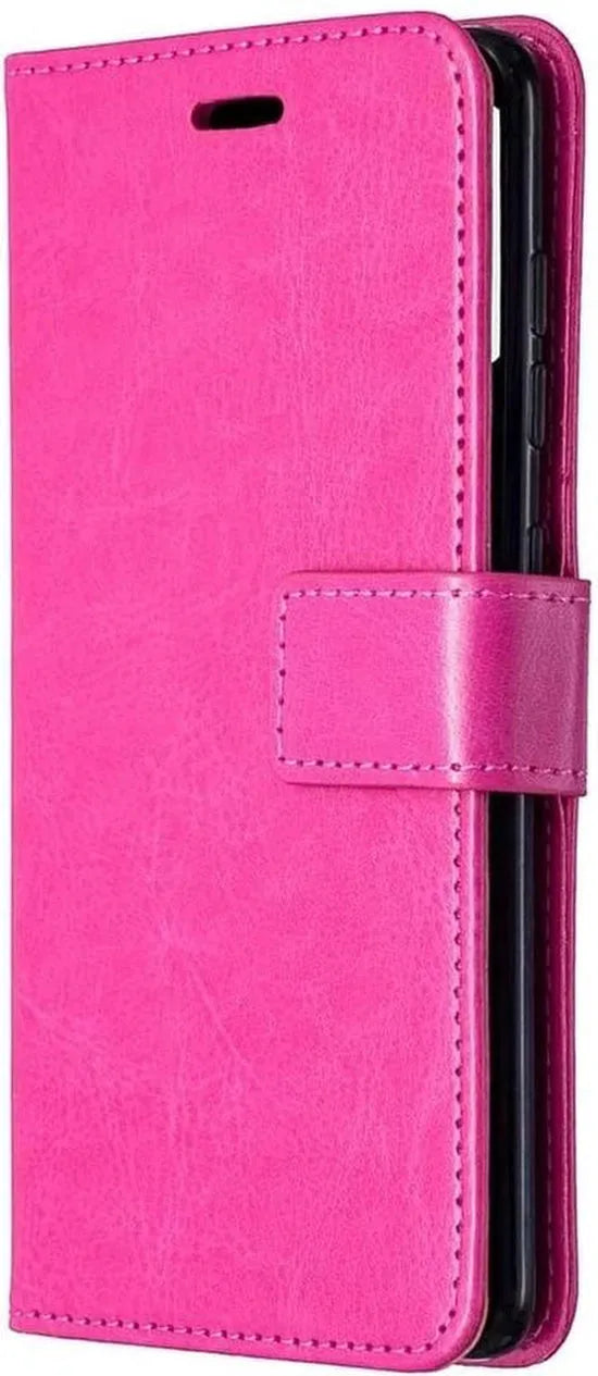 Samsung Galaxy S20 FE Hoesjes – Portemonnee Hoes – 2 Pack Screenprotector – Pasjeshouder – Roze-Ilumina Benelux