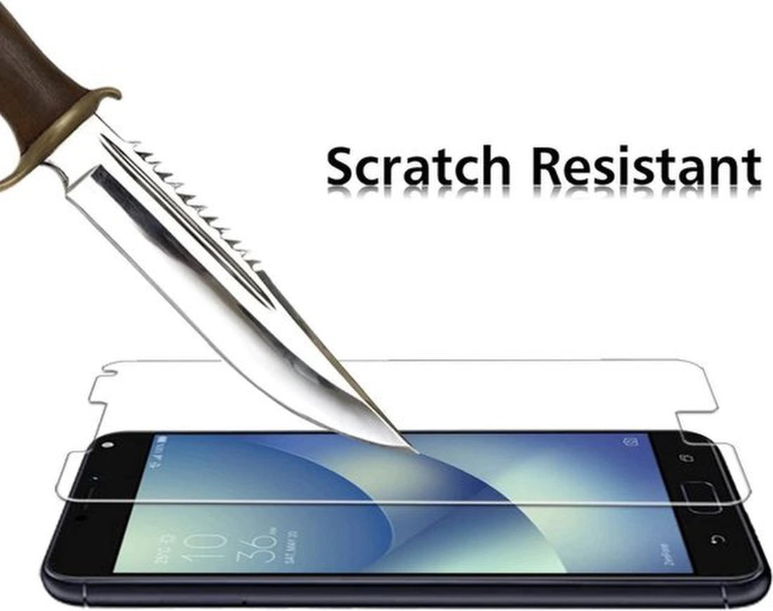 Screenprotector - Geschikt voor Motorola moto e7i power - 9H Glas (2-Pack)