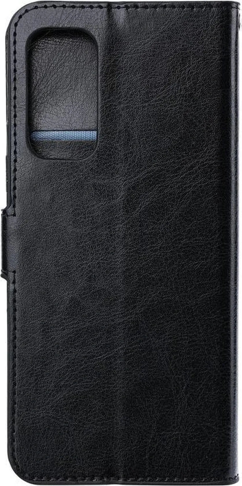 OnePlus Nord 2 Hoesjes – Portemonnee Book Case – Pasjeshouder – Magneetsluiting – Zwart-Ilumina Benelux