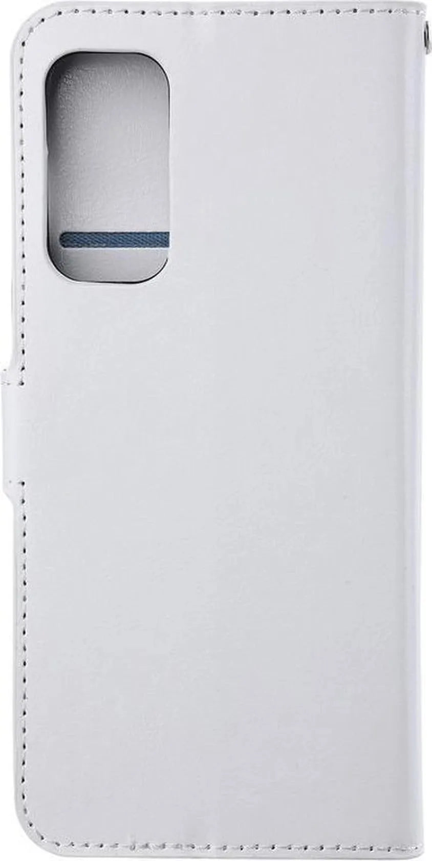 Motorola Edge 20 Hoesjes – Portemonnee Book Case – Pasjeshouder – 2x Screenprotector – Wit-Ilumina Benelux