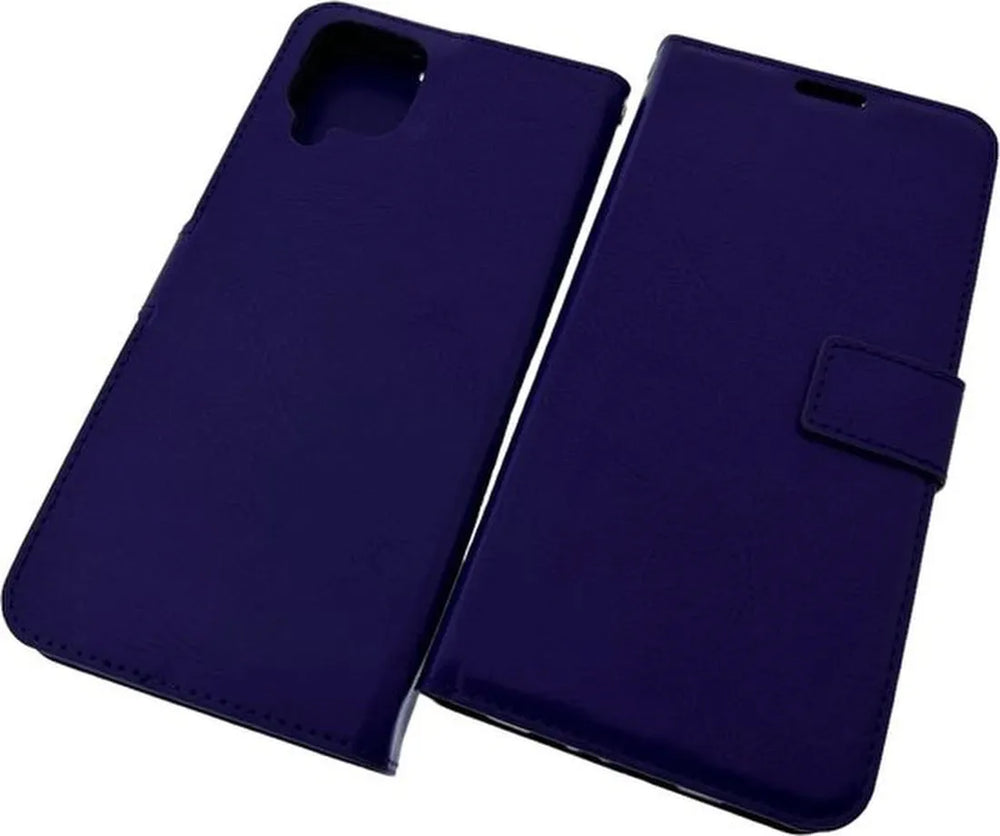 Samsung Galaxy A22 4G & M22 Hoesjes – Portemonnee Book Case – Pasjeshouder – Magneetsluiting – Paars-Ilumina Benelux