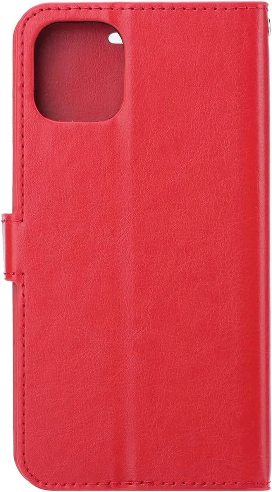 iPhone 13 Pro Max Hoesjes – Portemonnee Book Case – Pasjeshouder – Magneetsluiting – Rood-Ilumina Benelux