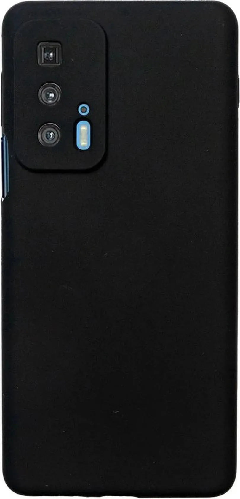 Motorola Edge 20 Pro Hoesjes – Siliconen Backcover – Soft Silicone – Schokbestendig – Zwart-Ilumina Benelux