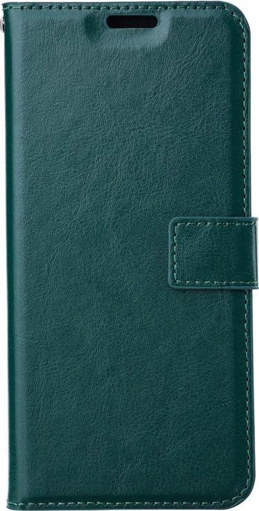 Nokia XR20 Hoesjes – Portemonnee Book Case – Magneetsluiting – 2x Gehard Glas Screenprotector – Groen-Ilumina Benelux