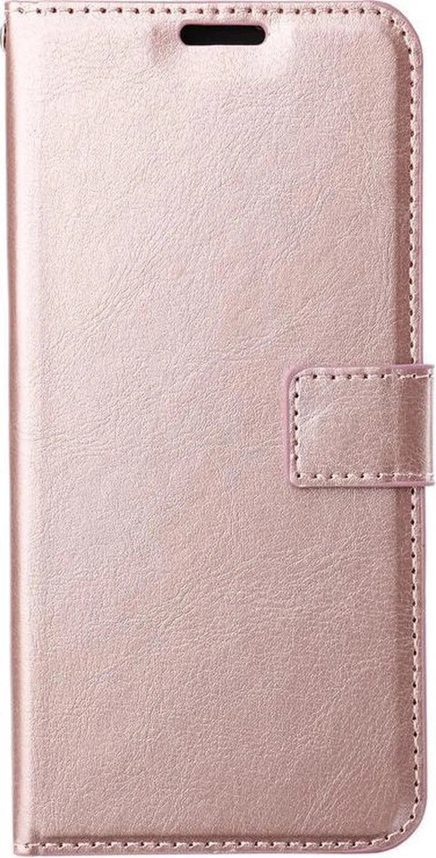 Nokia XR20 Hoesjes – Portemonnee Book Case – Pasjeshouder – 2x Glazen Screenprotector – Roségoud-Ilumina Benelux
