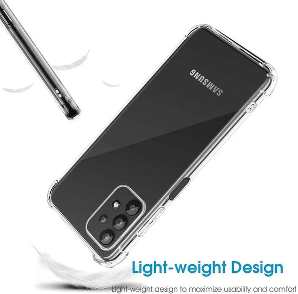 Samsung Galaxy A33 5G Hoesjes – Siliconen Backcover – Schokbestendig – Flexibel – Transparant-Ilumina Benelux