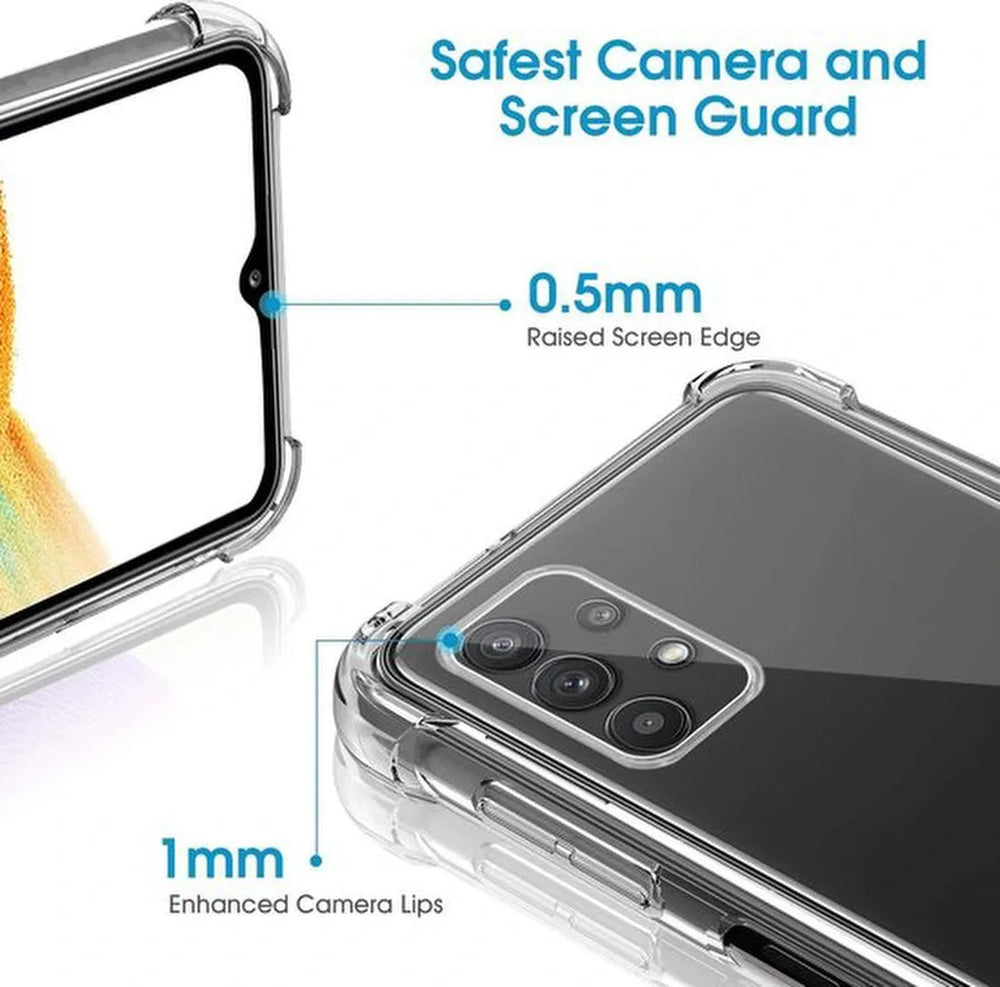 Samsung Galaxy A33 5G Hoesjes – Siliconen Backcover – Schokbestendig – Flexibel – Transparant-Ilumina Benelux