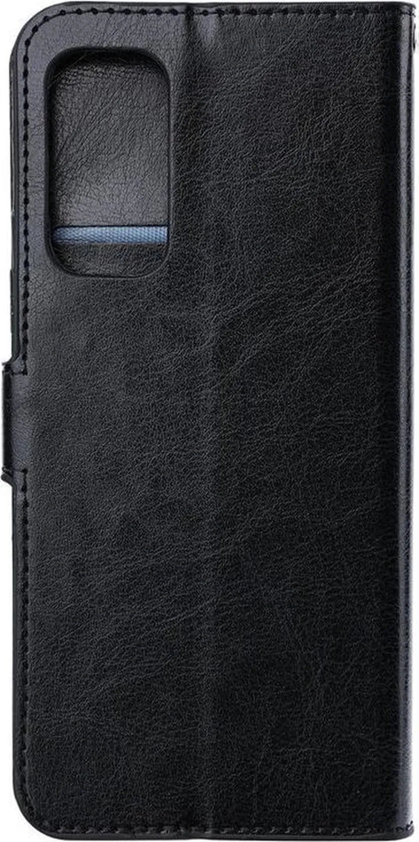 Oppo Find X3 Neo Hoesjes – Portemonnee Book Case – Pasjeshouder – 2x Screenprotector Gehard Glas – Zwart-Ilumina Benelux