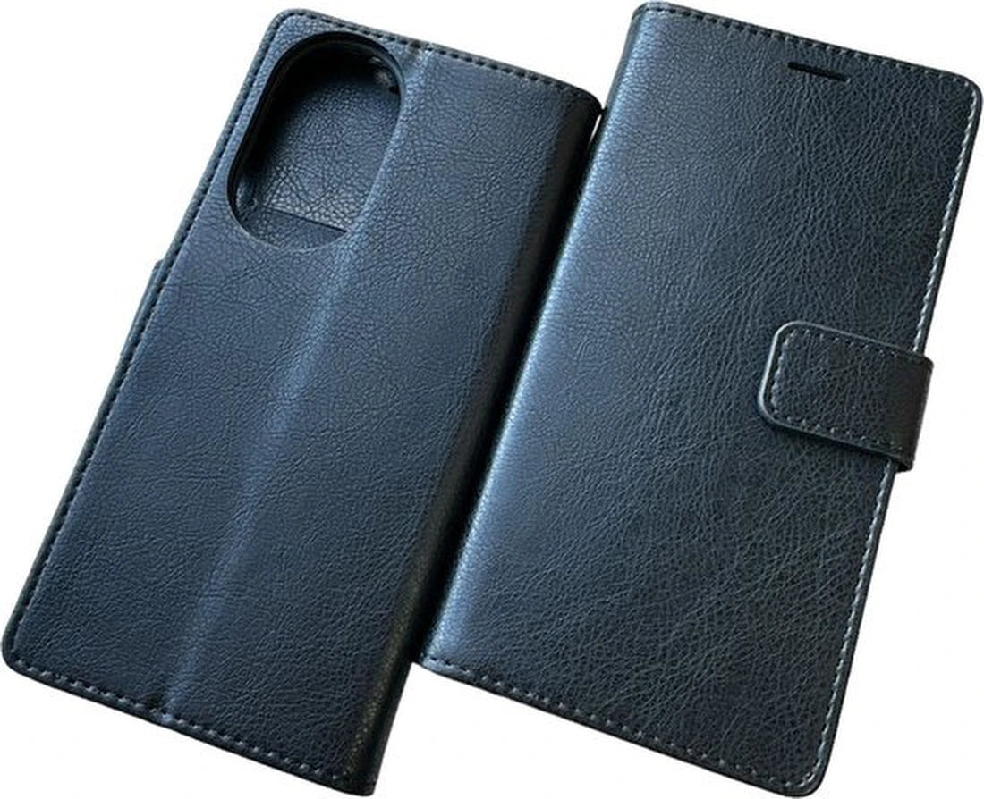 Portemonnee Book Case Hoesje Geschikt voor: Motorola Edge 30 Pro - Zwart