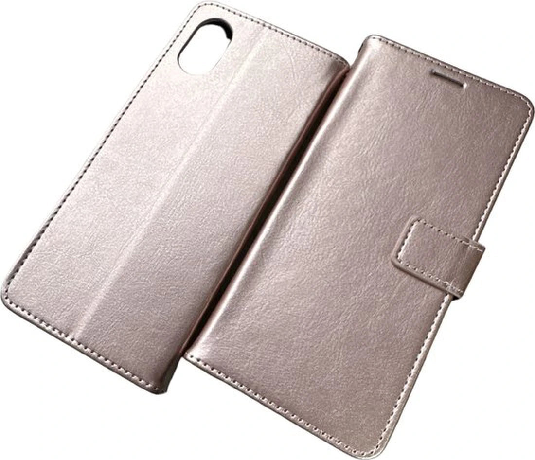 Portemonnee Book Case Hoesje Geschikt voor: Samsung Galaxy A03 Core - Roségoud